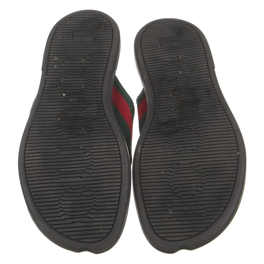 Gucci Web Accent Canvas Flip Flops Men’s size 11 - Picture 4 of 4
